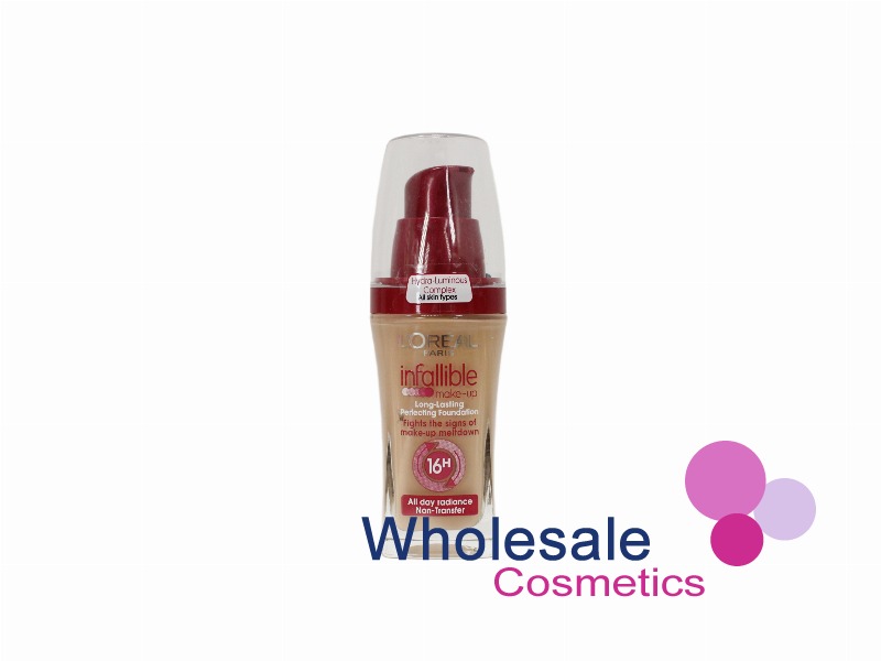 6 x L'Oreal Infallible Foundation 30ml - 235 HONEY BEIGE